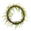 Nearly Natural 20``  Night Willow Artificial Vine Wreath
