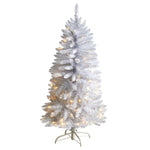 Nearly Natural T3358 4` Artificial Christmas Tree with 100 Warm White LED Lights