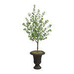 Nearly Natural T2598 57`` Eucalyptus Artificial Tree in Charcoal Urn