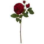 Nearly Natural 22`` Rose Artificial Flower (Set of 6)