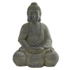 Nearly Natural 4984 19.75" Gray Buddha Statue (Indoor/Outdoor)