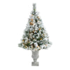 Nearly Natural T2426 56” Artificial Christmas Tree with 100 Clear Lights