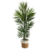 Nearly Natural T2893 7` Kentia Artifical Natural Jute and Cotton Planters