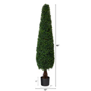 Nearly Natural T1543 5’ Boxwood Topiary Artificial Trees