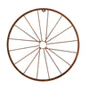 Nearly Natural 7073 22`` Rustic Metal Vintage Bicycle Wheel Wall Art Decor