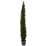 Nearly Natural 5430 8' Artificial Green Mini Cedar Pine Tree