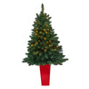 Nearly Natural 52'' Northern Rocky Spruce Artificial Christmas Tree