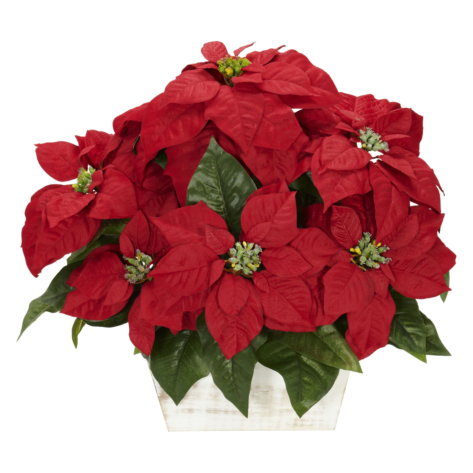 Red Poinsettia Hanging Towel With Holder, Holly Berry Bathroom