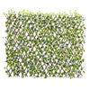 Nearly Natural 4255 39" Green English Ivy Expandable Fence UV Resistant & Waterproof