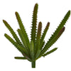 Nearly Natural 8322-S6 9" Artificial Green Cactus Succulent Plant, Set of 6