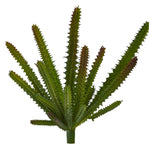 Nearly Natural 8322-S6 9" Artificial Green Cactus Succulent Plant, Set of 6