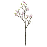 Nearly Natural 34`` Magnolia Artificial Flower (Set of 6)