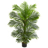 Nearly Natural 5527 4' Artificial Green Bamboo Palm Tree