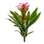 Nearly Natural 15`` Bromeliad Artificial Flower (Set of 4)