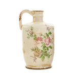 Nearly Natural 0724-S1 10" Tuscan Ceramic Floral Print Pitchers