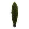 Nearly Natural 5455 5' Artificial Green Cypress Tree, UV Resistant (Indoor/Outdoor)