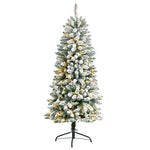 Nearly Natural T3309 5’ Christmas Tree with 150 Lights and 491 Bendable Branches