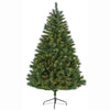 Nearly Natural 6` Rocky Mountain Mixed Pine Artificial Christmas Tree with 300 LED Lights