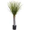 Nearly Natural 5438 3' Artificial Green Yucca Tree with 699 Leaves