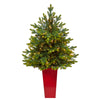 Nearly Natural T2324 44” Artificial Christmas Tree with 150 Clear Lights