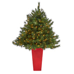 Nearly Natural 4.5’ Wyoming Mixed Pine Artificial Christmas Tree