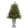 Nearly Natural T2288 3.5’ Artificial Christmas Tree with 100 White Warm Light