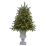 Nearly Natural T2288 3.5’ Artificial Christmas Tree with 100 White Warm Light