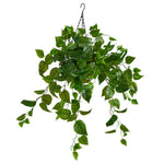 Nearly Natural P1804 2.5’ Philodendron Artificial Plant in Hanging Basket