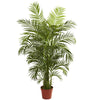 Nearly Natural 5389 4.5' Artificial Green Areca Palm Tree, UV Resistant (Indoor/Outdoor)