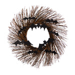 Nearly Natural W1202 26`` Halloween Bats Twig Wreath