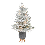 Nearly Natural T2316 45” Artificial Christmas Tree with 200 Warm White Lights