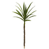 Nearly Natural 8704-S2 46" Artificial Green Yucca Head Plant, Set of 2