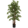 Nearly Natural 5405 4' Artificial Green Parlour Palm Tree