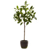 Nearly Natural 5423 29" Artificial Green Topiary Treen with Decorative Planter