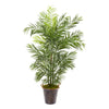 Nearly Natural 9796 69" Artificial Green Areca Palm Tree in Metal Pot, UV Resistant (Indoor/Outdoor)