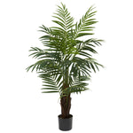 Nearly Natural 5415 4' Artificial Green Areca Palm Tree