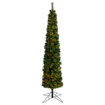 Nearly Natural T3255 8` Artificial Christmas Tree with 200 Lights and 402 Bendable Branches