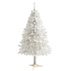 Nearly Natural 5` White Artificial Christmas Tree with 350 Bendable Branches