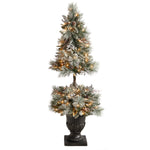 Nearly Natural T3270 5’  Christmas Tree with 100 Lights and 186 Bendable Branches