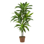 Nearly Natural 48`` Dracaena Silk Plant (Real Touch)