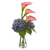Nearly Natural Calla Lily and Hydrangea Artificial Arrangement
