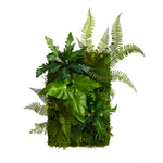 Nearly Natural P1514 24” x 16” Mixed Foliage Artificial Living Wall