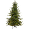 Nearly Natural 7` Swedish Fir Artificial Christmas Tree with 500 Warm White LED Lights and 1291 Bendable Branches