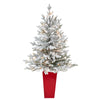 Nearly Natural T2315 4’ Artificial Christmas Tree with 200 Warm White Lights