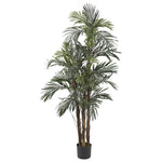 Nearly Natural 5` Robellini Palm Silk Tree