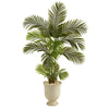 Nearly Natural T1242 6' Artificial Green Areca Palm Tree in Decorative Urn