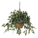 Nearly Natural English Ivy Hanging Basket Silk Plant