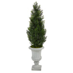 Nearly Natural T2527 46`` Mini Cedar Artificial Pine Tree in Decorative Urn