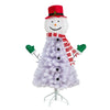 Nearly Natural T3039 4’ Snowman Artificial Christmas Tree with 234 Bendable Branches