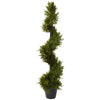 Nearly Natural 5352 39" Artificial Green Rosemary Spiral Tree (Indoor/Outdoor)